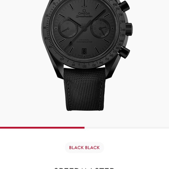 Omega Speedmaster Dark Side Of The Moon Moonwatch - Picture 7 of 8